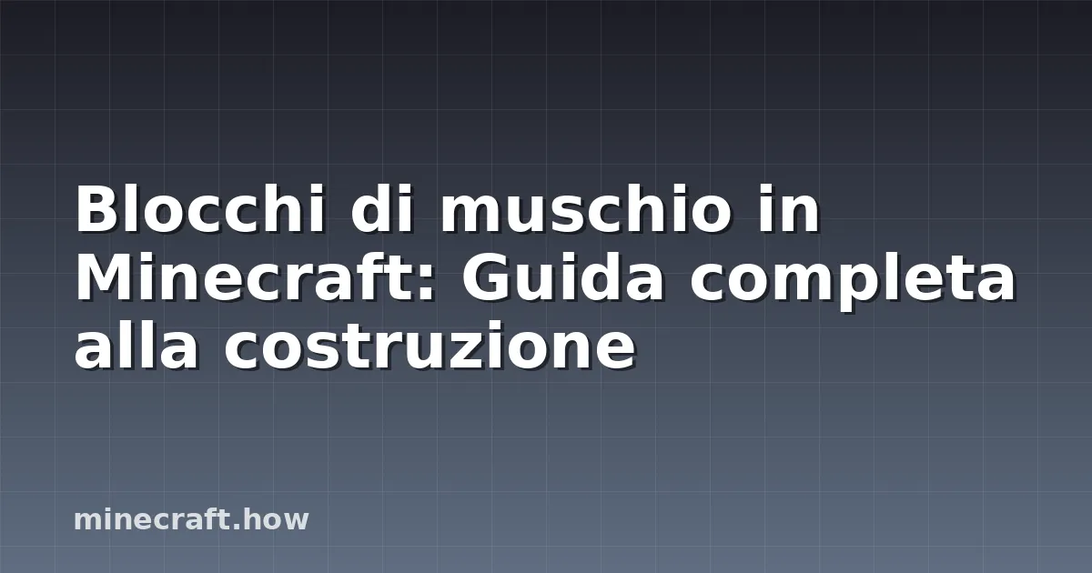 Blocchi di muschio che si diffondono su pietra e argilla in un bioma lush cave di Minecraft