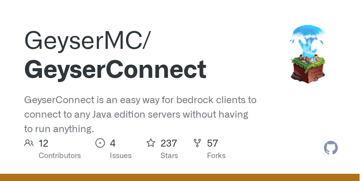 Conectar Bedrock a Servidores Java con GeyserConnect