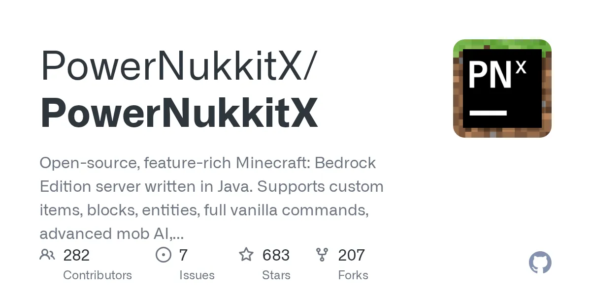 PowerNukkitX: Crie e hospede seu servidor Bedrock