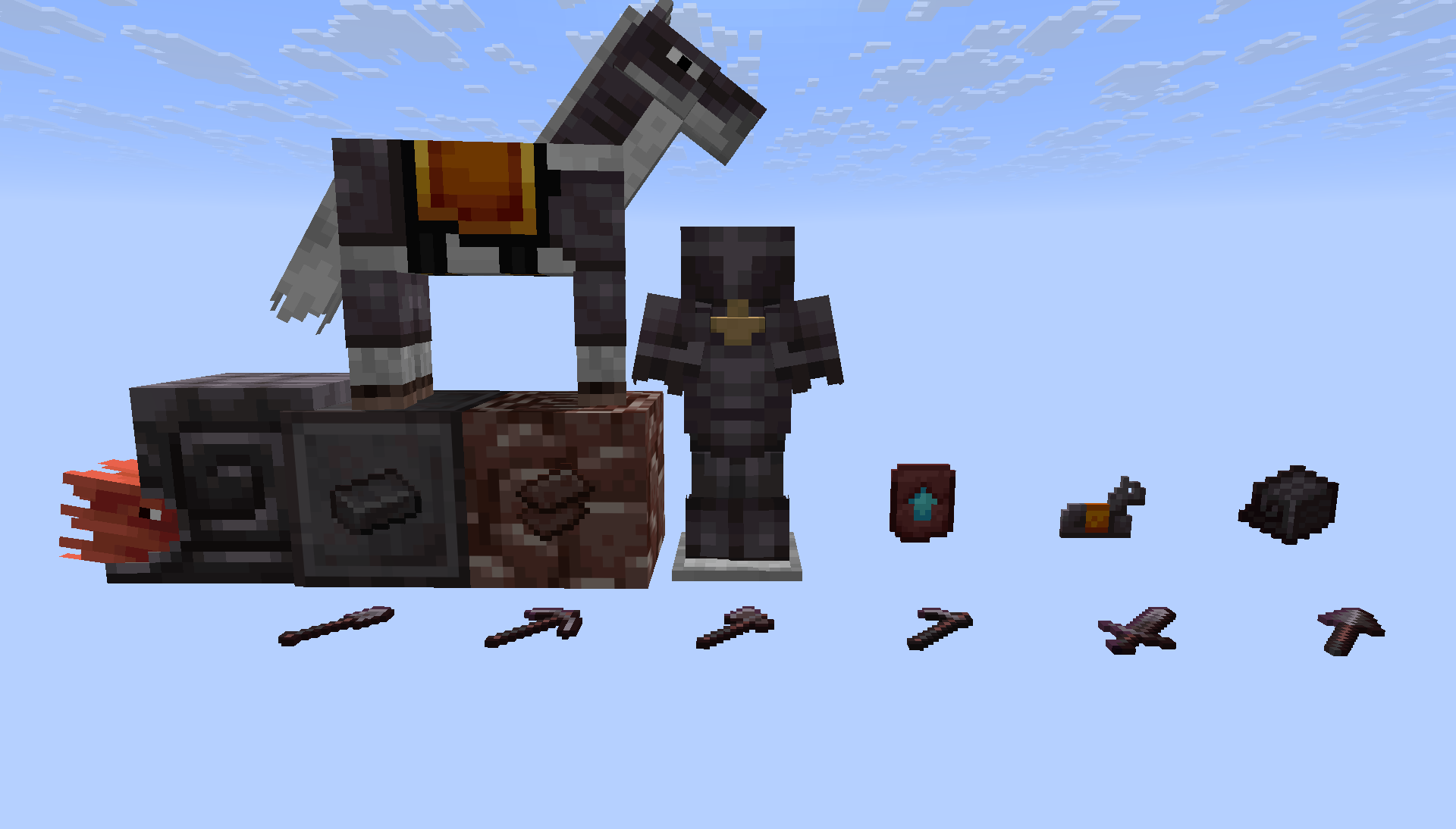 All Netherite things in Minecraft