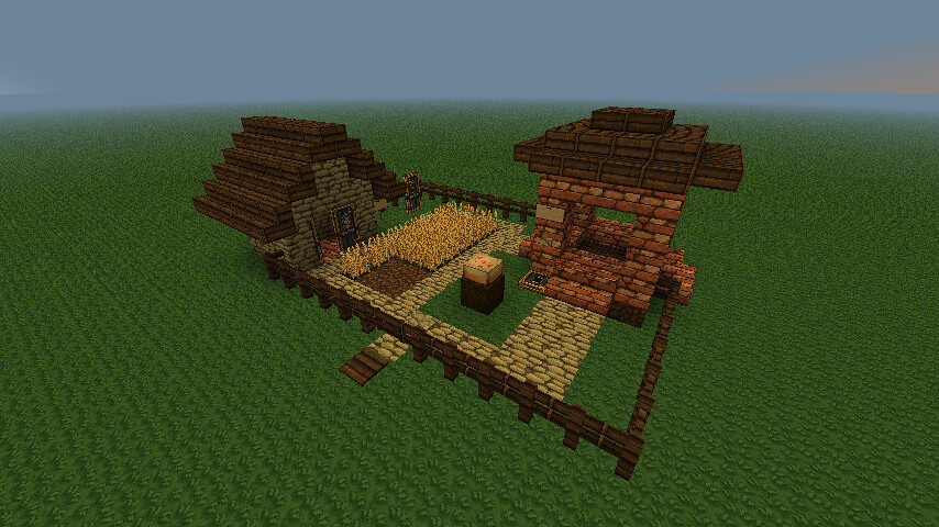 The model in Minecraft