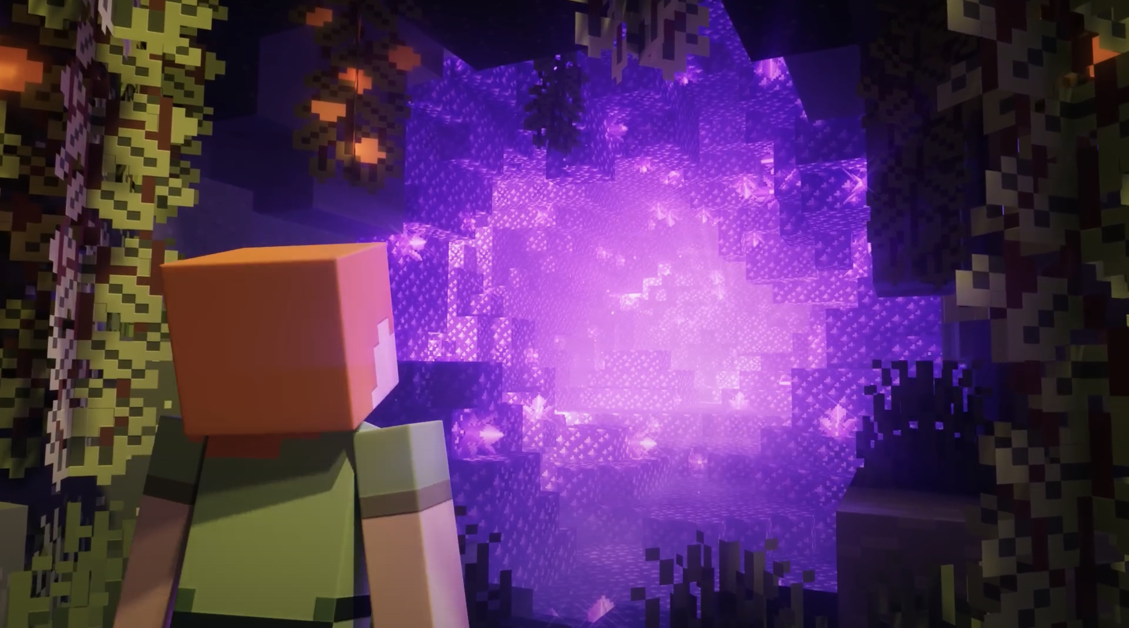 Amethyst Geode trailer in Minecraft