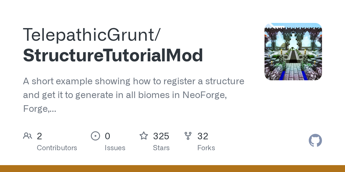 Custom Structure Modding: Complete Guide to StructureTutorialMod