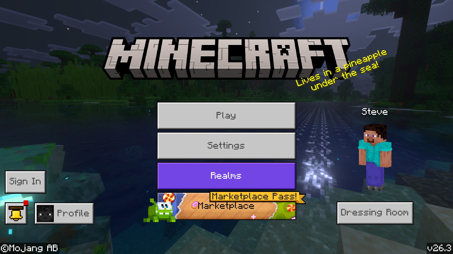 Bedrock 26.3 in Minecraft