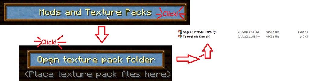 Installing a Minecraft Texture Pack