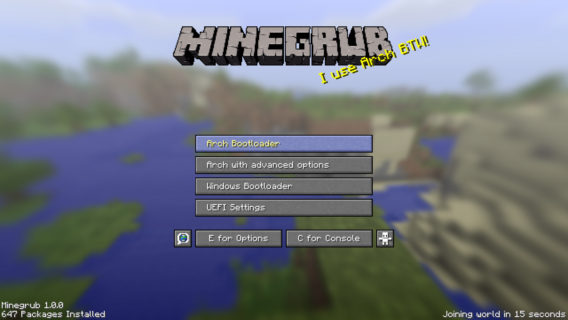Minegrub-Theme: Bring Minecraft to Your Boot Screen in 2026