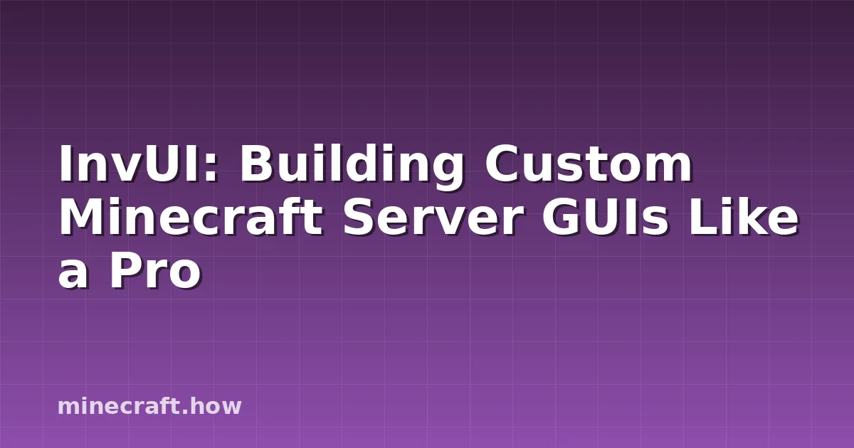 Minecraft Paper server plugin interface showing custom inventory GUI menu layouts