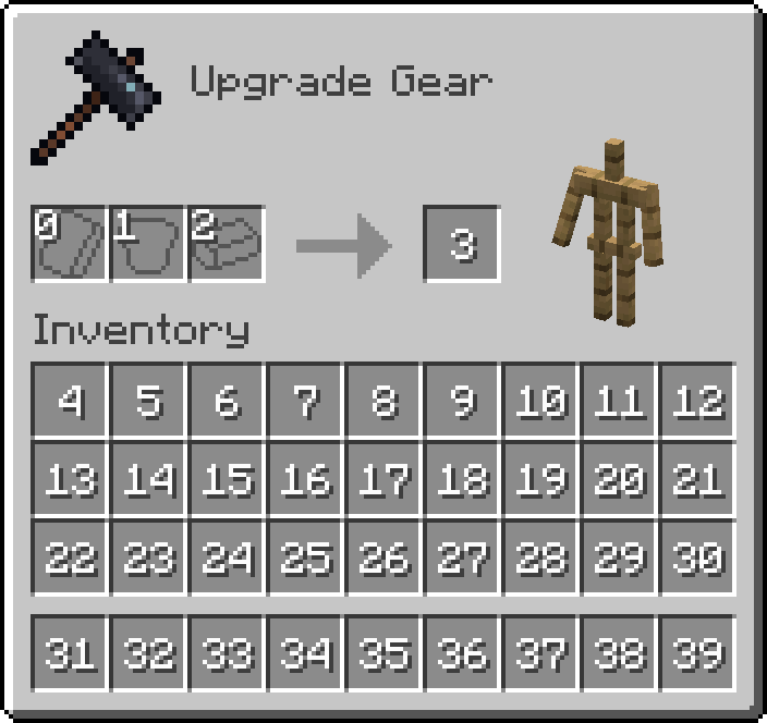 How to Use the Minecraft Smithing Table