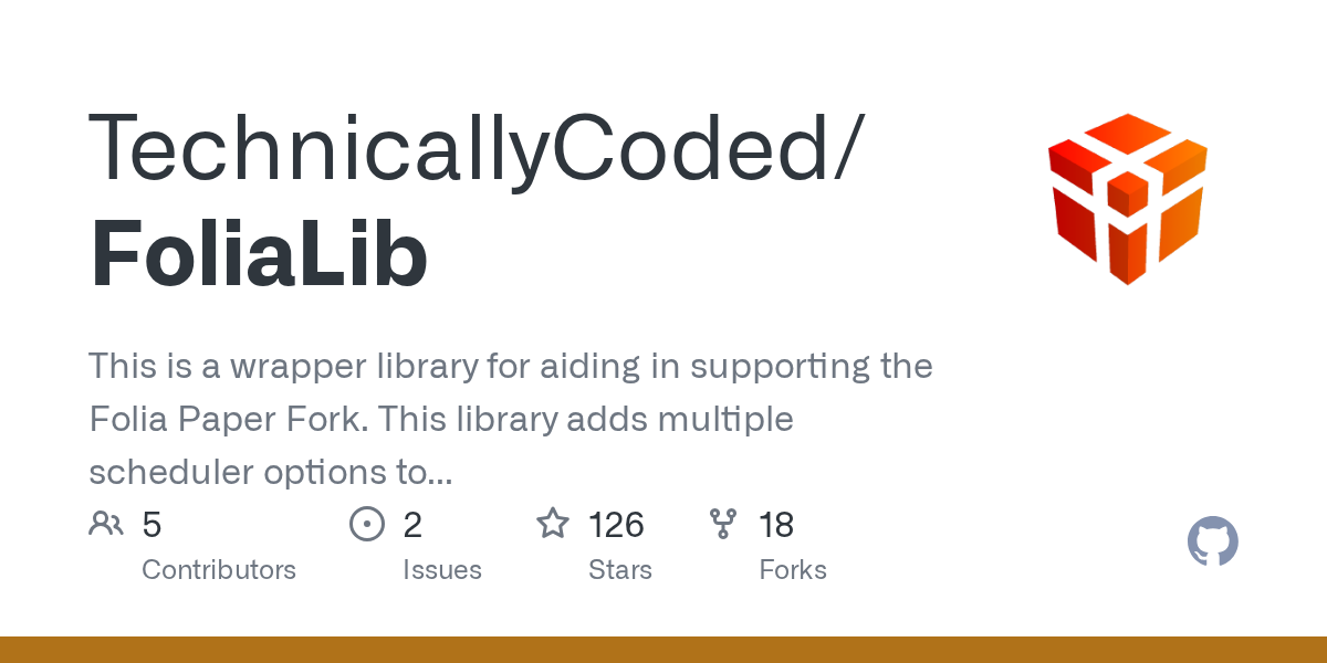 FoliaLib: Managing Schedulers for Modern Minecraft Servers