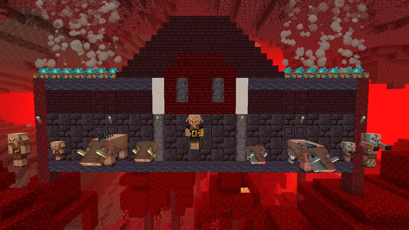 1.16.2 nether pig like mobs in Minecraft