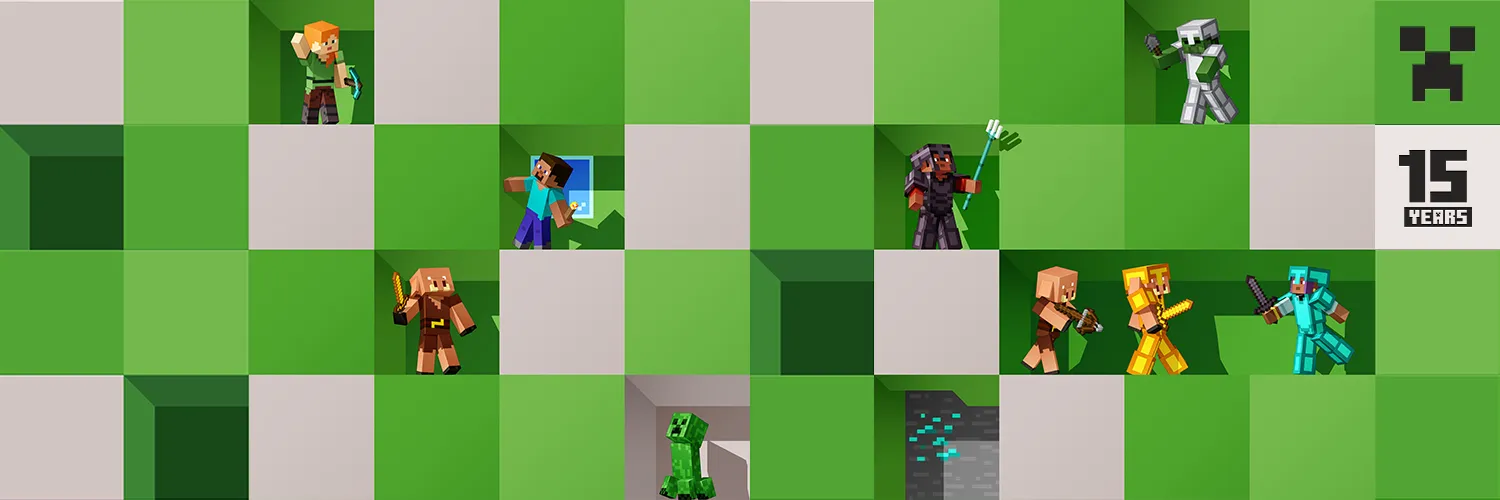15Years Banner 1 in Minecraft