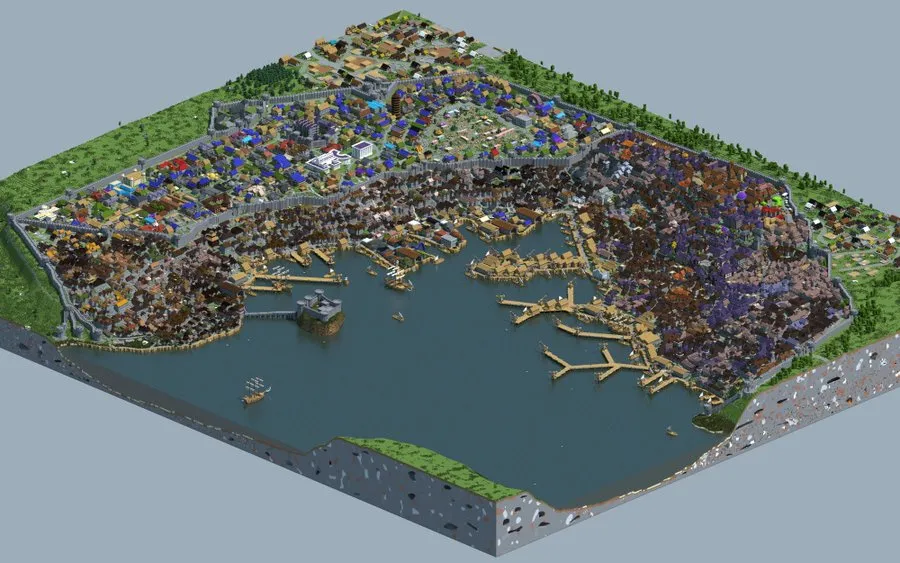 Baldur's Gate in Minecraft in Minecraft