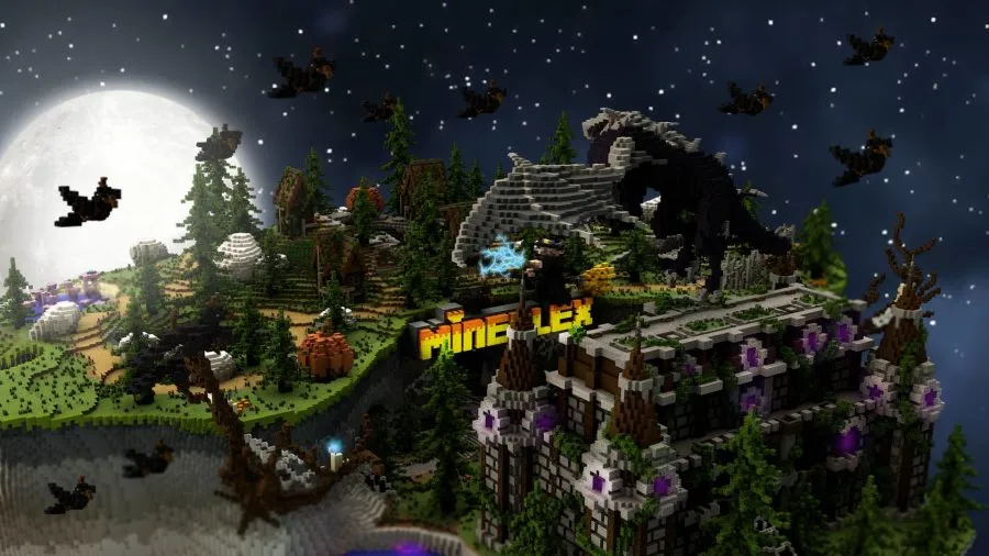 Minecraft server control panel with Java and Bedrock compatibility options displayed