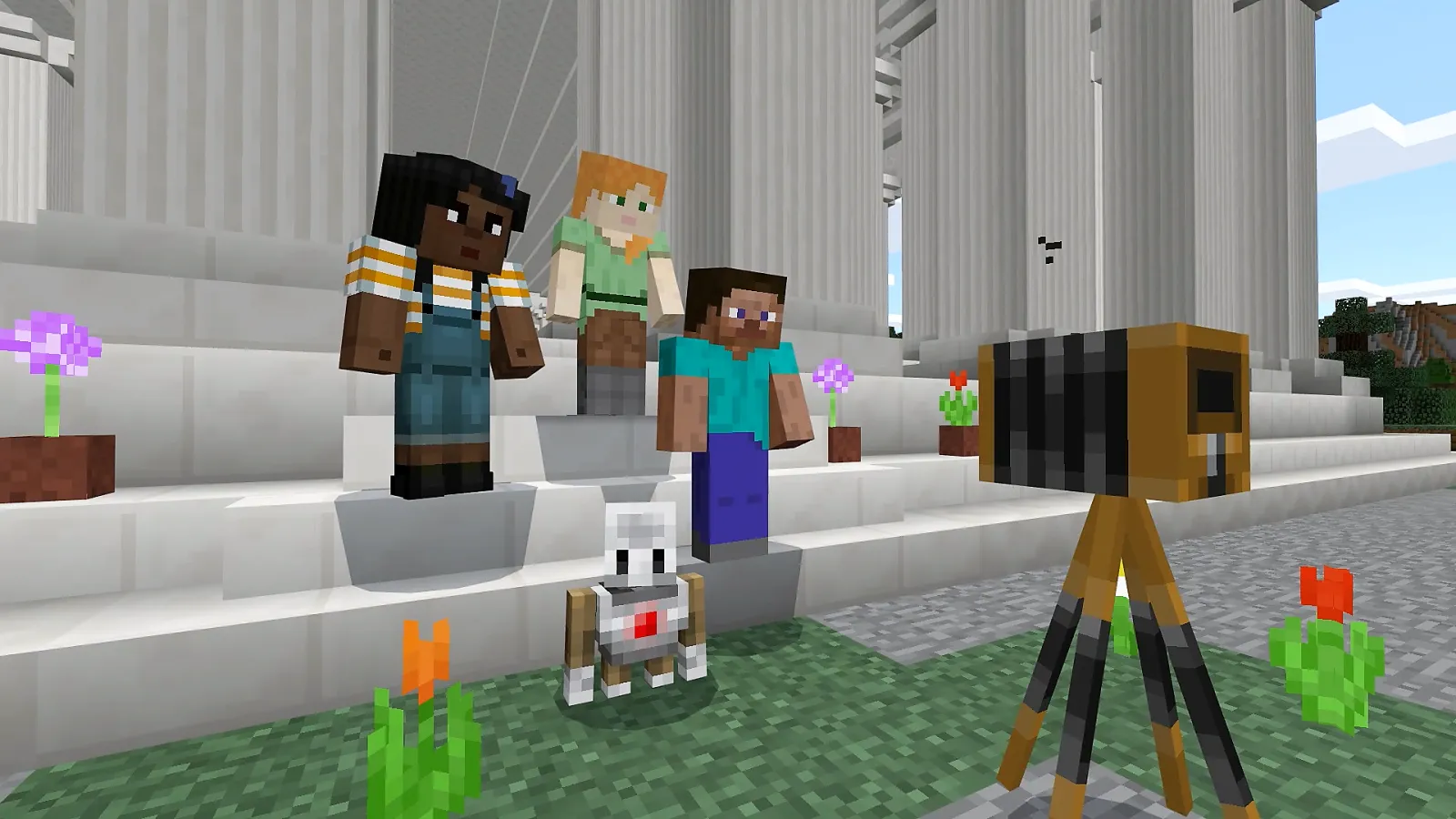 Say Cheese in Minecraft