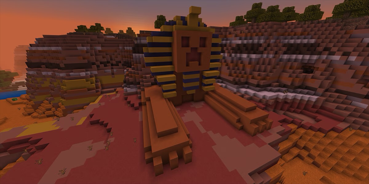 Bwi terracotta header in Minecraft