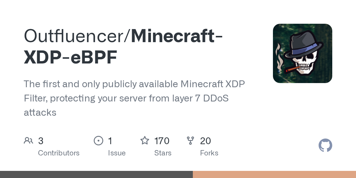 Minecraft-XDP-eBPF: Kernel-Level DDoS Protection for Java Servers