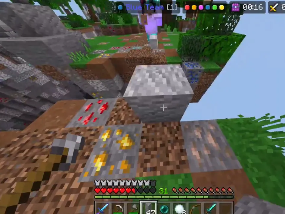 Hive block trap in Minecraft