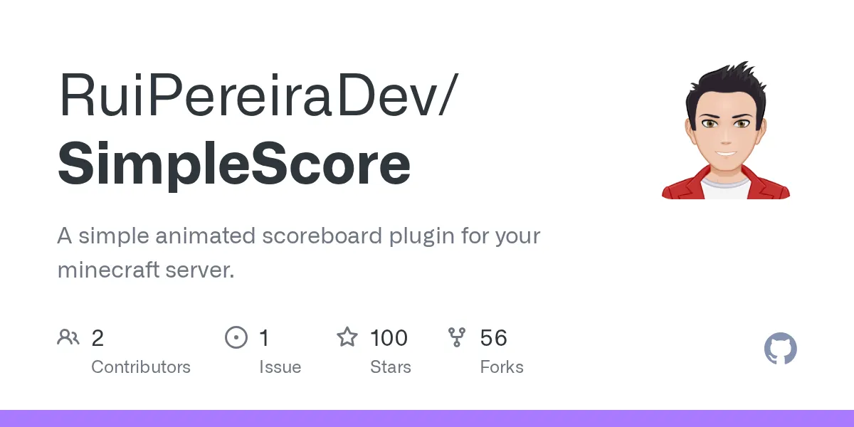 SimpleScore: Animated Minecraft Scoreboards Made Easy