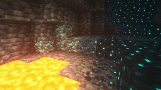 Minecraft player's vanilla courthouse build with detailed interior architecture and period-accurate details