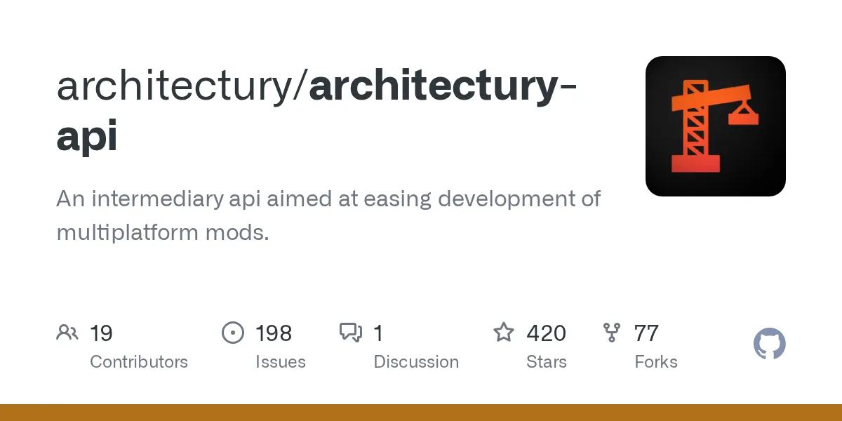 Architectury API: Write Minecraft Mods for Every Platform