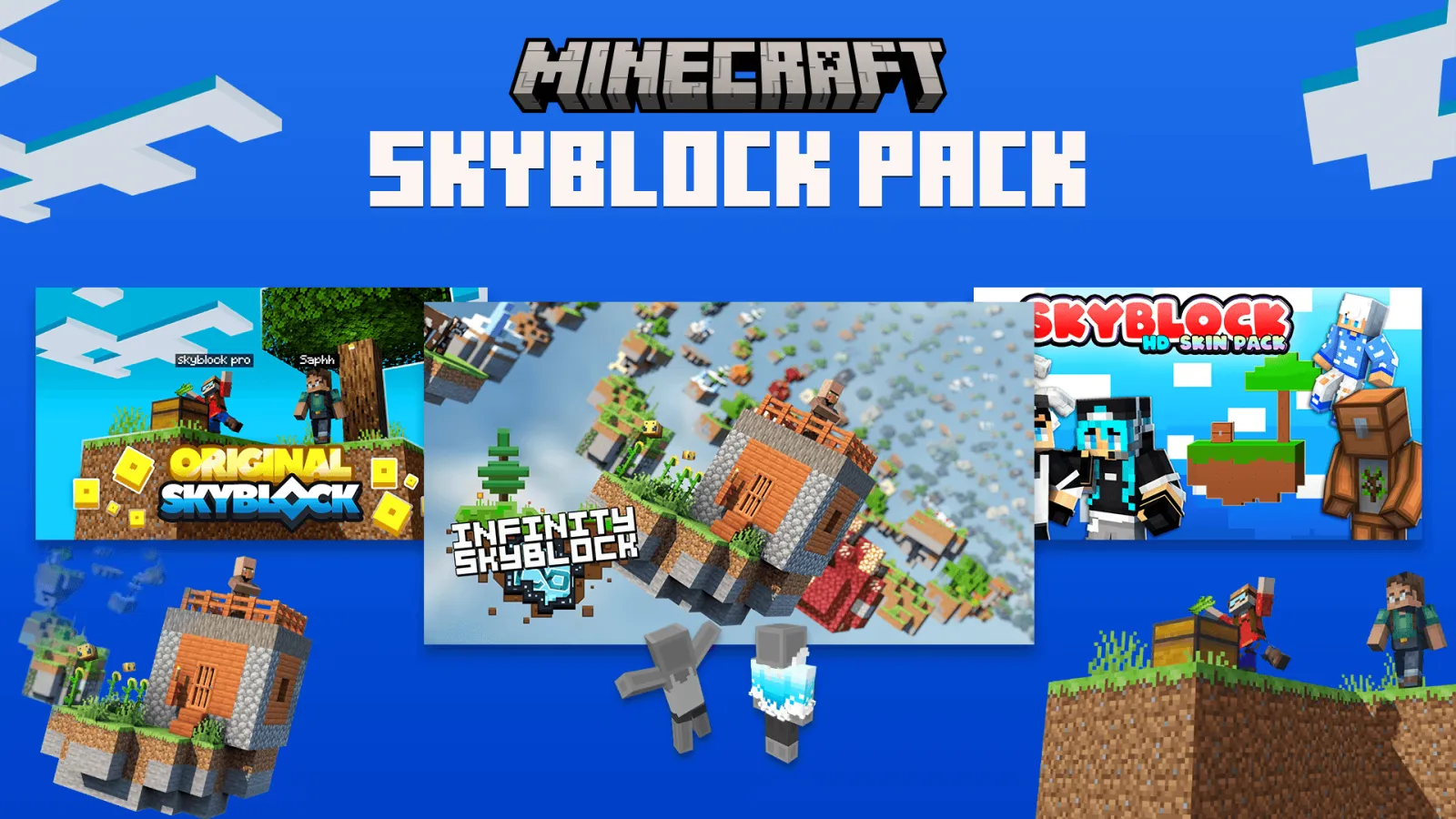 Skyblock Pack cover in Minecraft