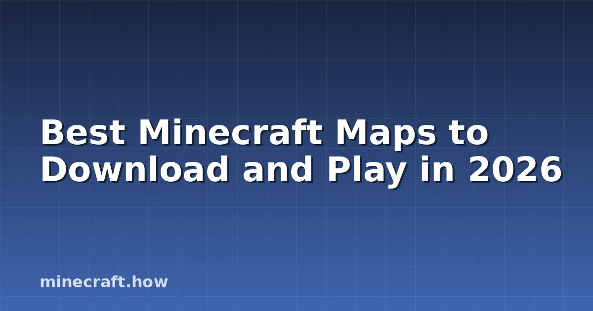 Player exploring a custom Minecraft map with detailed architecture and adventure terrain