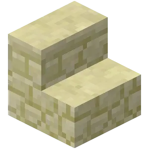 Sandstone Stairs (W) JE1 in Minecraft