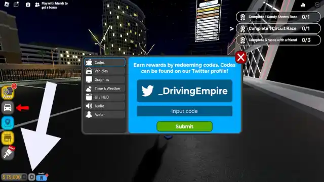 Minecraft Java Edition player viewing friends list menu at title screen showing online status