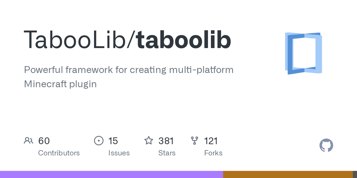 TabooLib: Building Better Minecraft Plugins