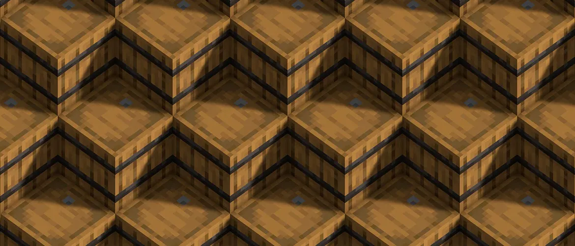 Barrel header in Minecraft