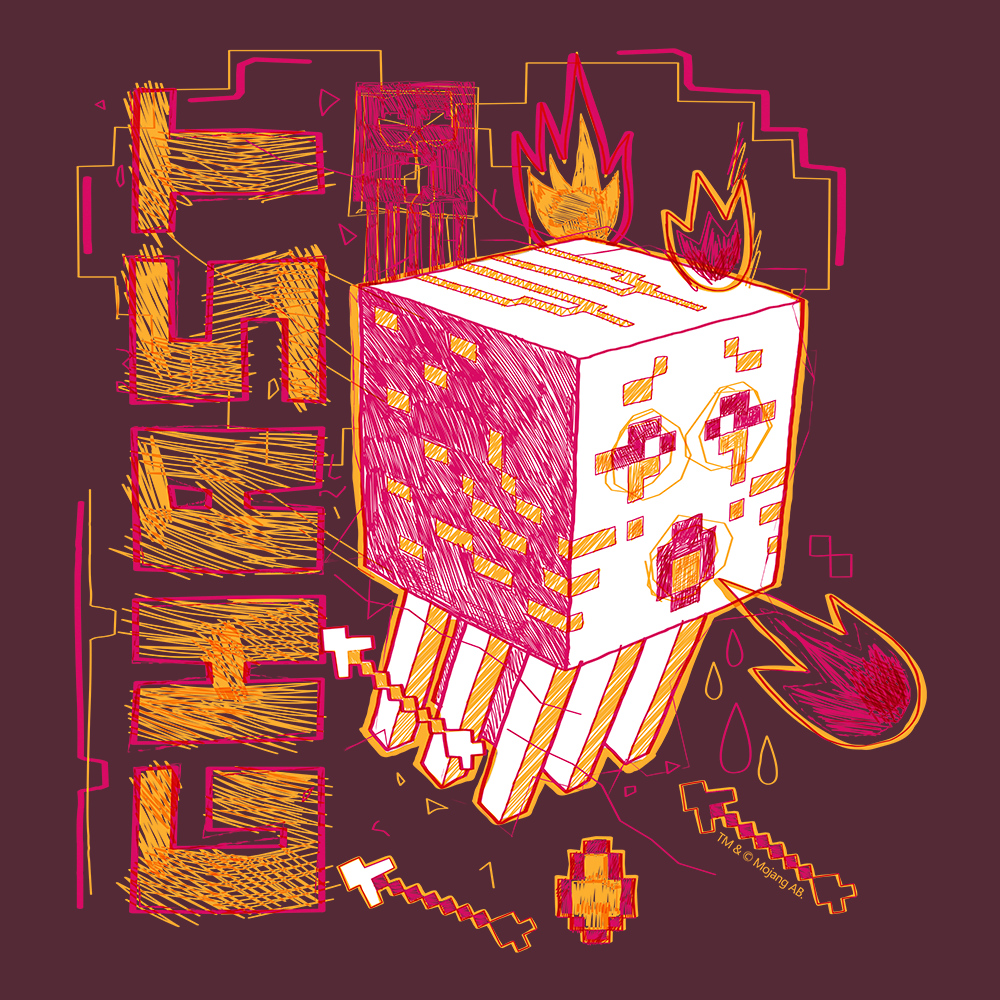 Acid Ghast in Minecraft
