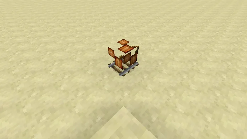 Cocoa (in minecart) 14w04a in Minecraft