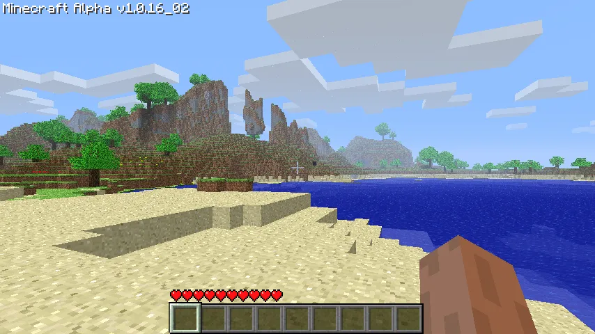 Alpha v1.0.16 02 in Minecraft