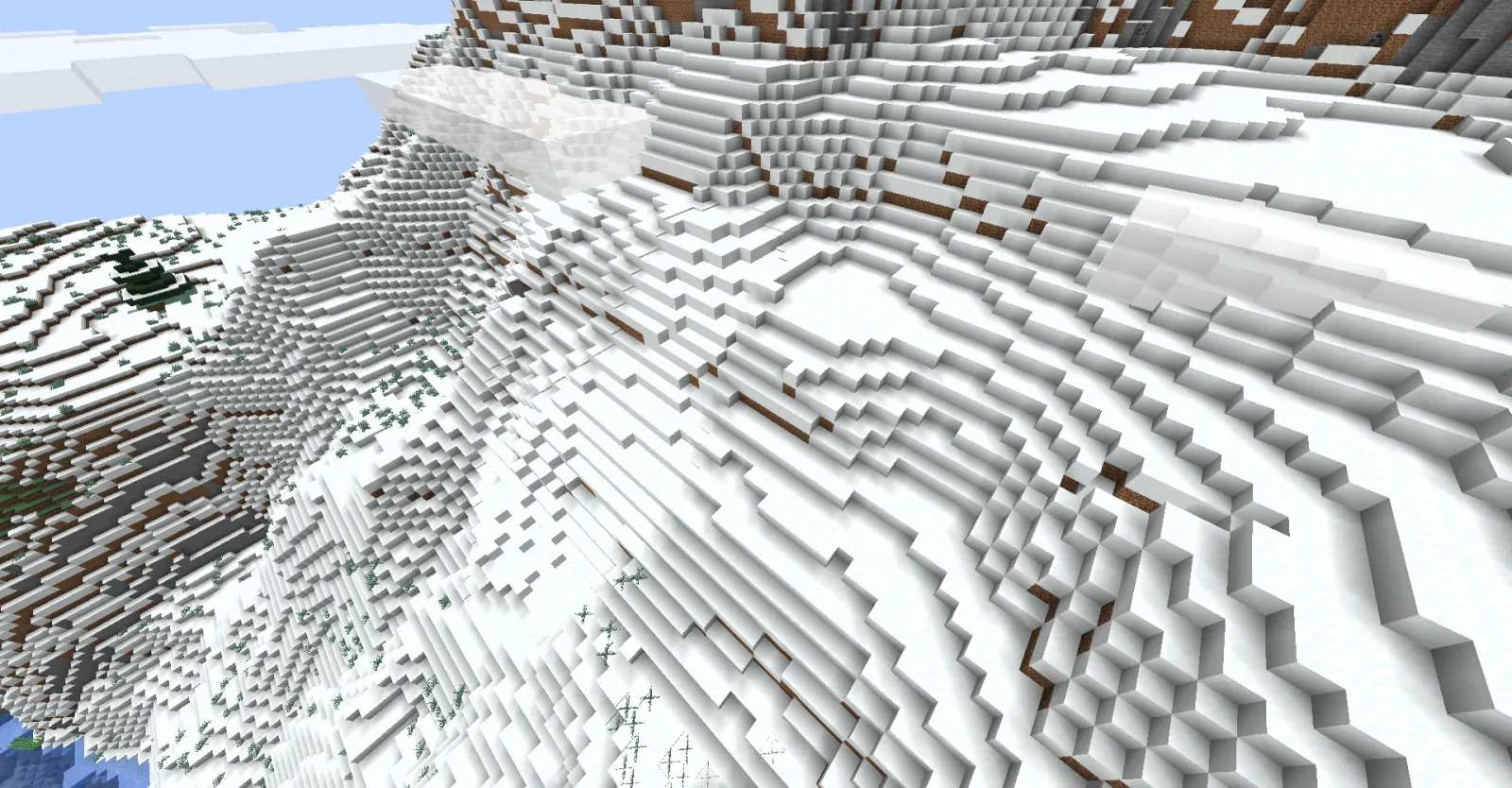 Snowy Slopes in Minecraft