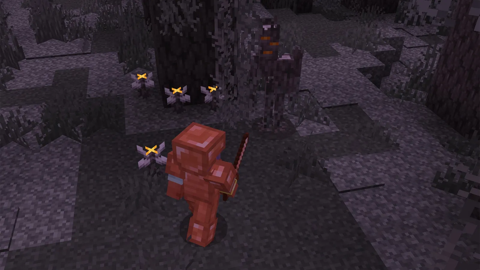 The Copper Age copper armor in Minecraft