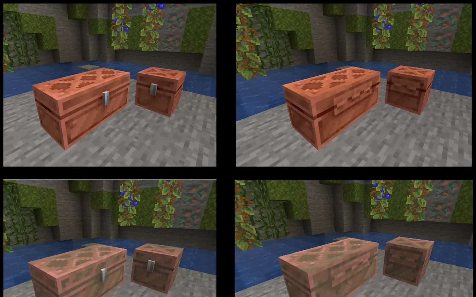 Blue glow berries in Minecraft