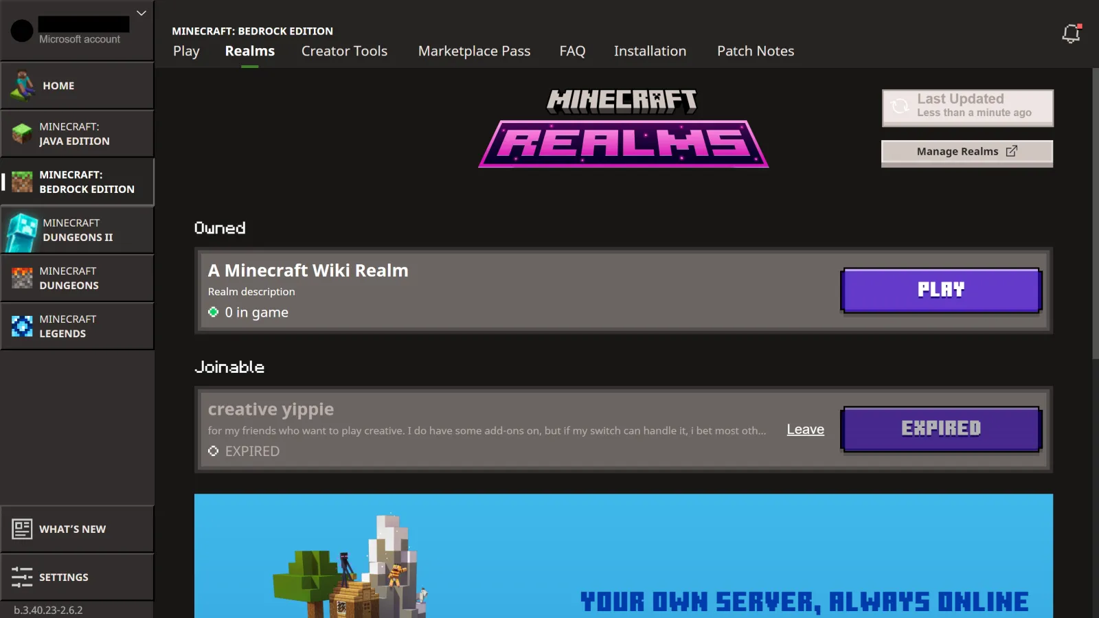 Minecraft Realms 2026: Новые Функции и Поддержка Платформ
