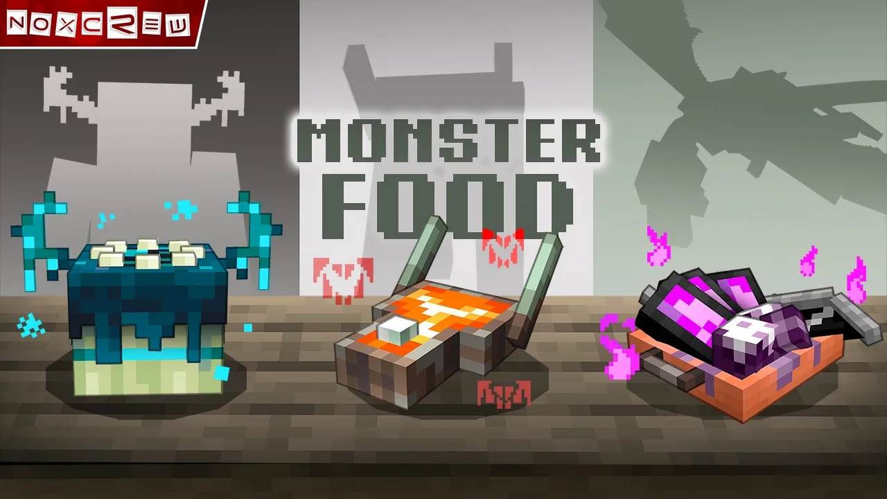 Artwork-ul Monster Food Add On în Minecraft