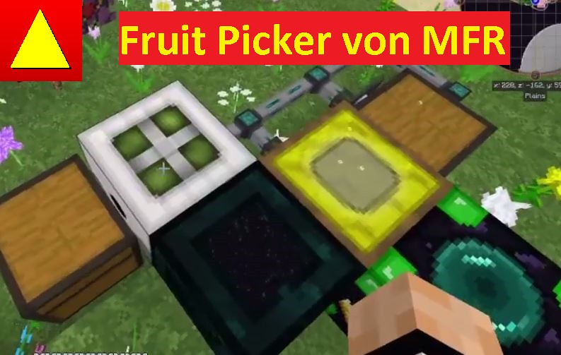 Fruit Picker von MFR Block Light Tutoriaö für Minecraft Mods