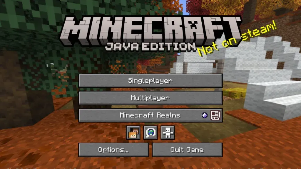 Моб Drowned из Minecraft под водой держит трезубец рядом с коралловым рифом