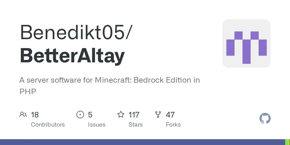 A Minecraft Bedrock custom multiplayer server lobby running smoothly with custom plugins active