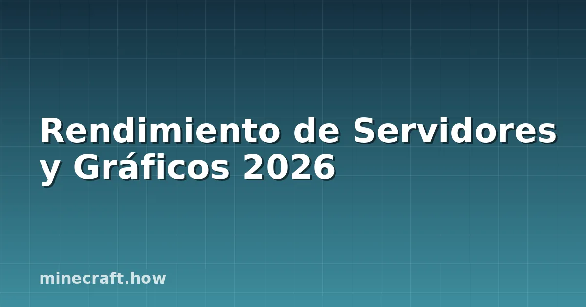 Rendimiento de Servidores y Gráficos 2026