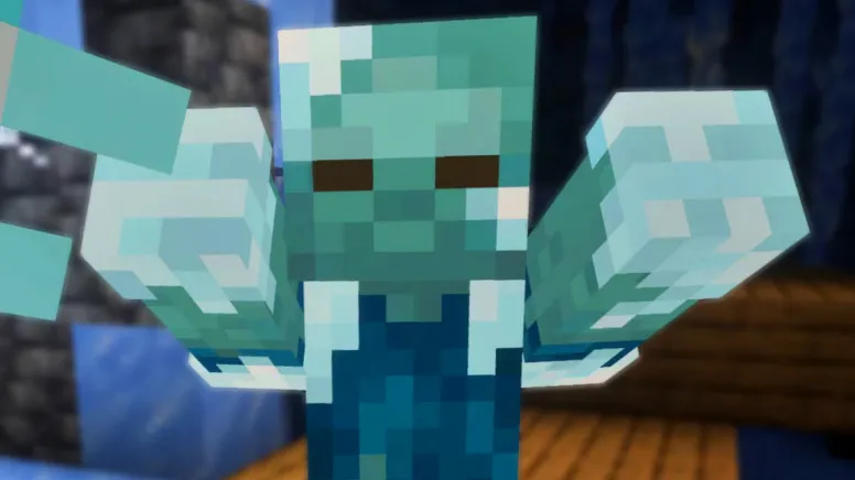 Renkli arazi türleri ve manzara öğelerini gösteren Minecraft biome haritası