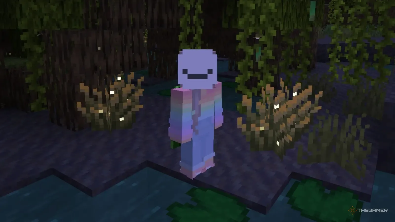 Minecraft Firefly Bush and Open Water Decorating Guide