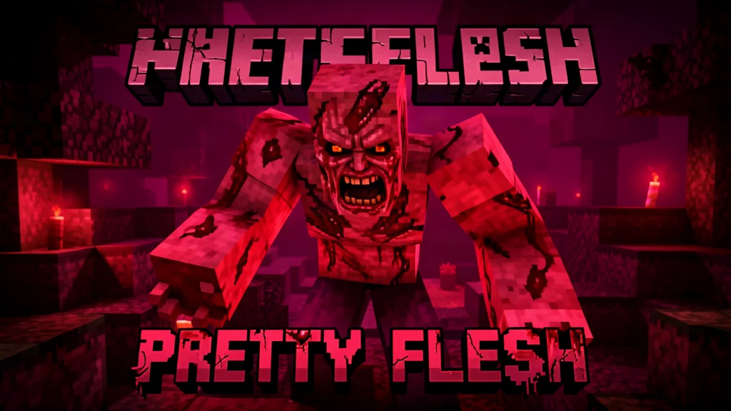 Pretty Flesh Mod: Create Living Entities in Minecraft