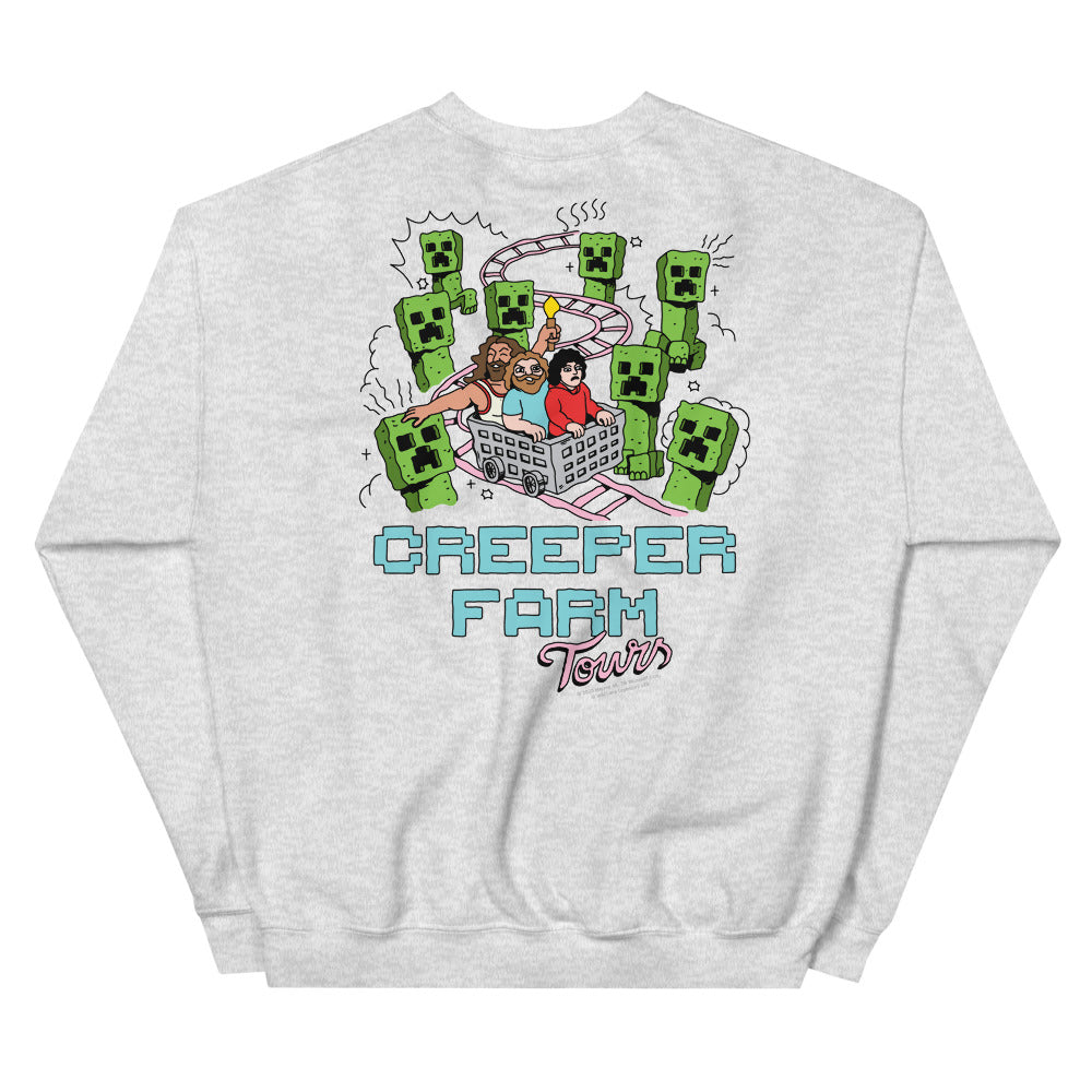 AMCM Creeper Farms Tours hoodie in Minecraft