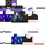 QWERTY Minecraft skin preview