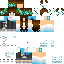 MayaIcefire slim skin texture