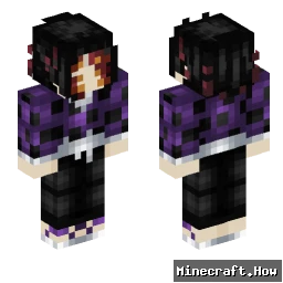 Kokushibou - Minecraft skin