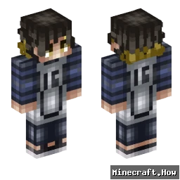 BlueLock - Minecraft skin